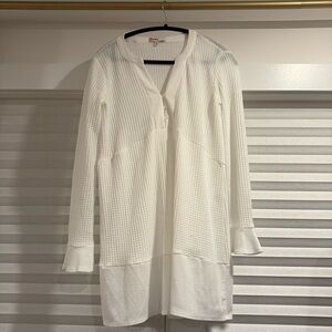Urban outfitters white dress long sleeve small
